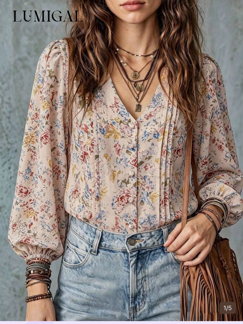 Women's Blouse - Vintage style